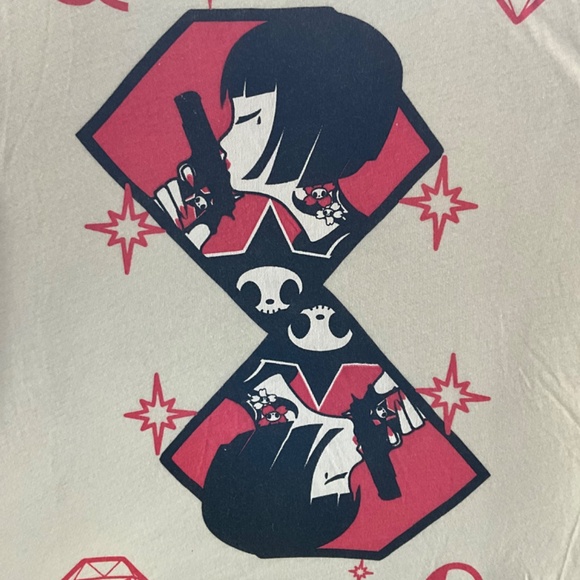 RaRe TokiDoki thin♦️Queen of Diamonds VIXEN kissing💋Gun Beige M - Picture 4 of 12